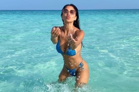 Nicole Scherzinger Posing in Blue Bikini Has Fans Saying 'So Hot'
