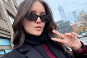 Nina Dobrev’s Black Bikini Highlights Toned Abs on Boat