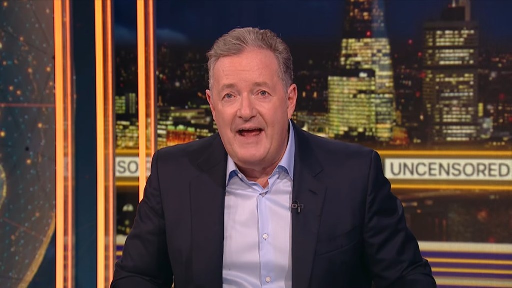Piers Morgan Hospitalized After Hip Injury