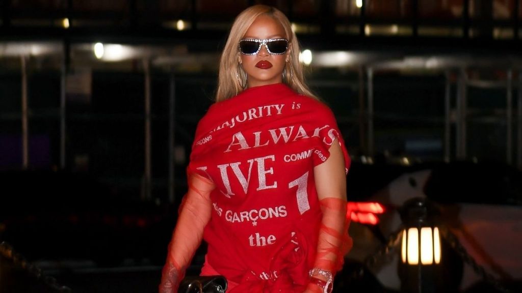 Rihanna in Lacey Lingerie Will Stop You in Your Tracks