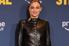 Sophie Turner's Mini-Skirt Is So Short, It Hides Under Her Jacket