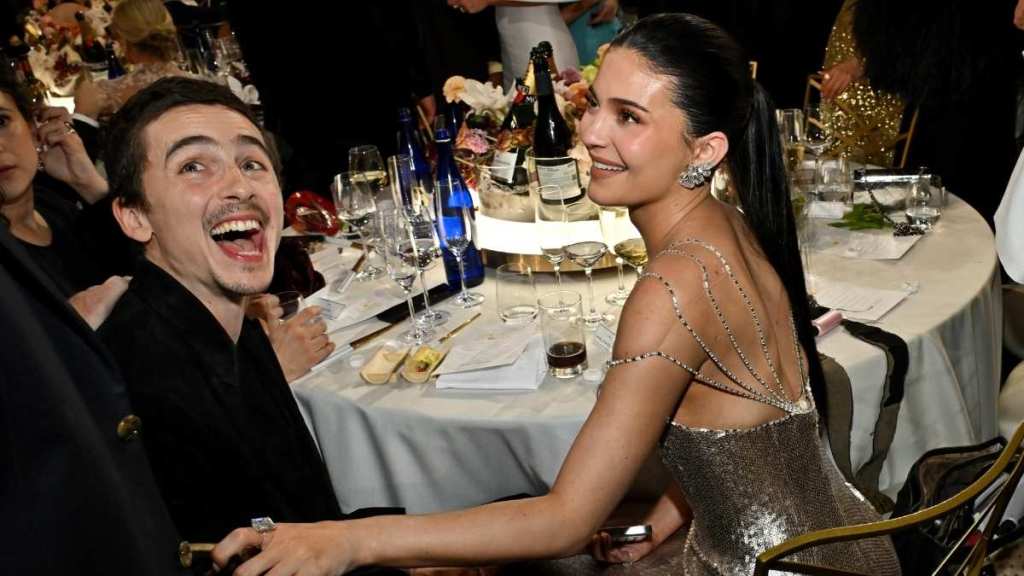 Timothée Chalamet and Kylie Jenner