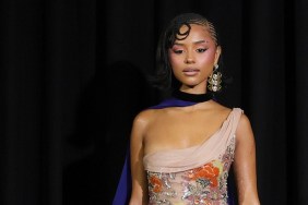 Tyla Wows in Sequined Minidress For PFW