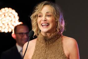 Sharon Stone's Thigh-Slit Dress Has Fans Saying 'Absolute Babe'