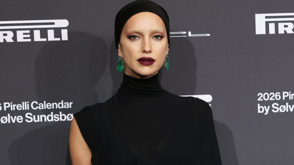 Irina Shayk's Leather Bodysuit Look Is Unexpectedly Bold