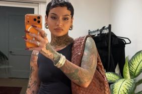 Kehlani Models Abs in Tiny Crop Top Look
