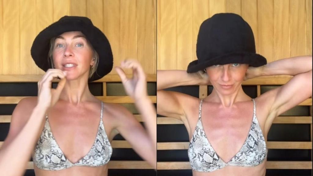 Julianne Hough's Bikini Photo Shows off Her Cheeky Side