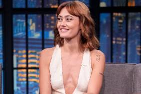 Ella Purnell Stuns in Midriff-Baring Crop Top & Sequin Skirt