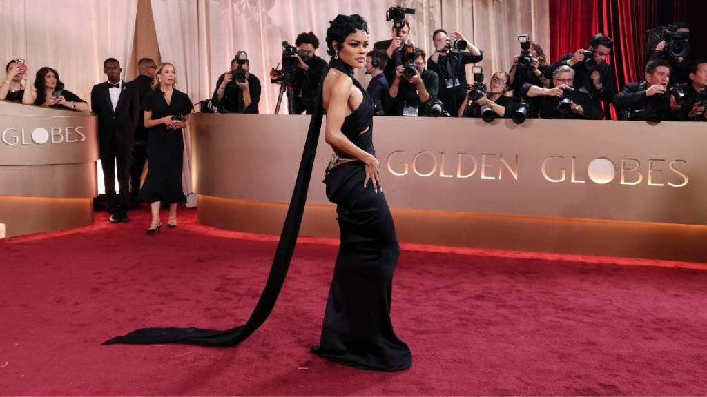 Teyana Taylor’s Crystal Thong Gets a Moment in Touching Golden Globes Speech
