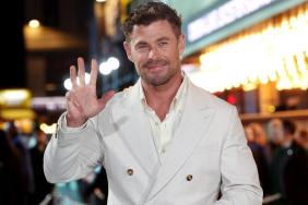 Chris Hemsworth Wows in All-White Suit For Movie Premiere