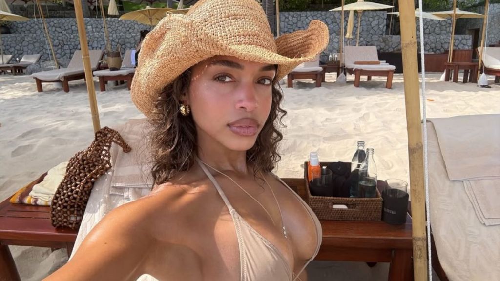 Lori Harvey's Nude Bikini Look Will Leave You Speechless