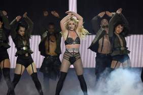 Britney Spears Experiences Wardrobe Slip-up Dancing in Sheer Bodysuit