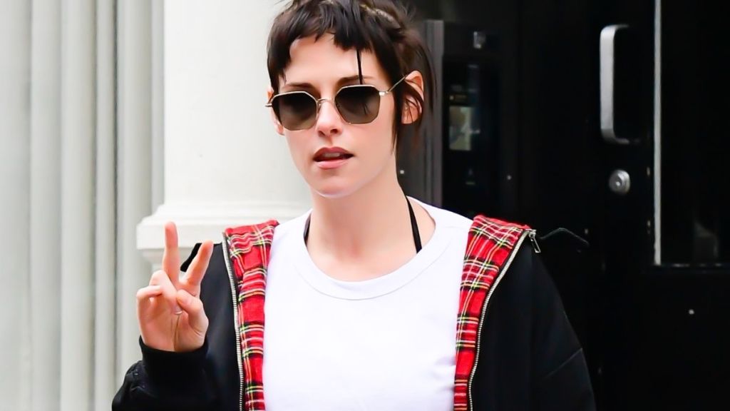 Kristen Stewart's Sheer Dress Exposes Her Black Thong