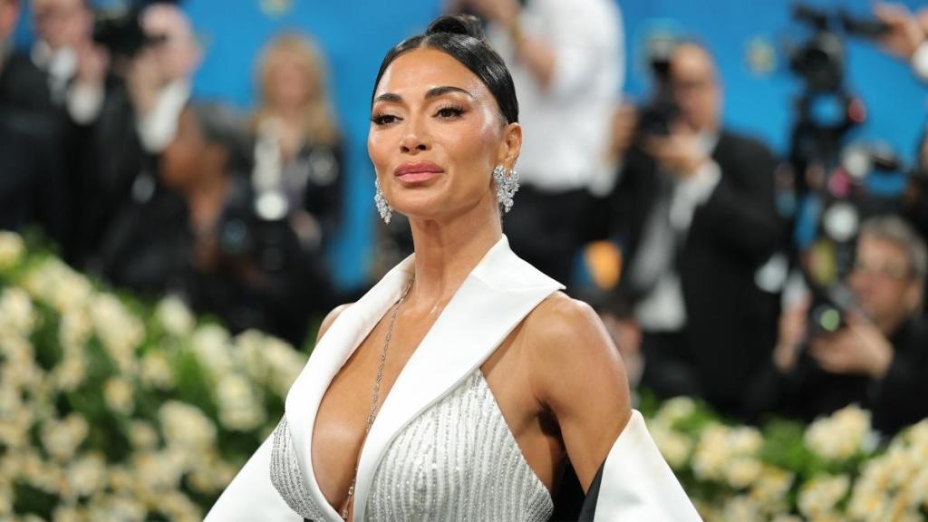 Nicole Scherzinger Is 'Solar Powered' in White Bikini Look