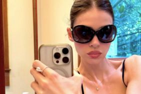 Nicola Peltz Beckham Poses in Flirty Bandeau Lingerie Set