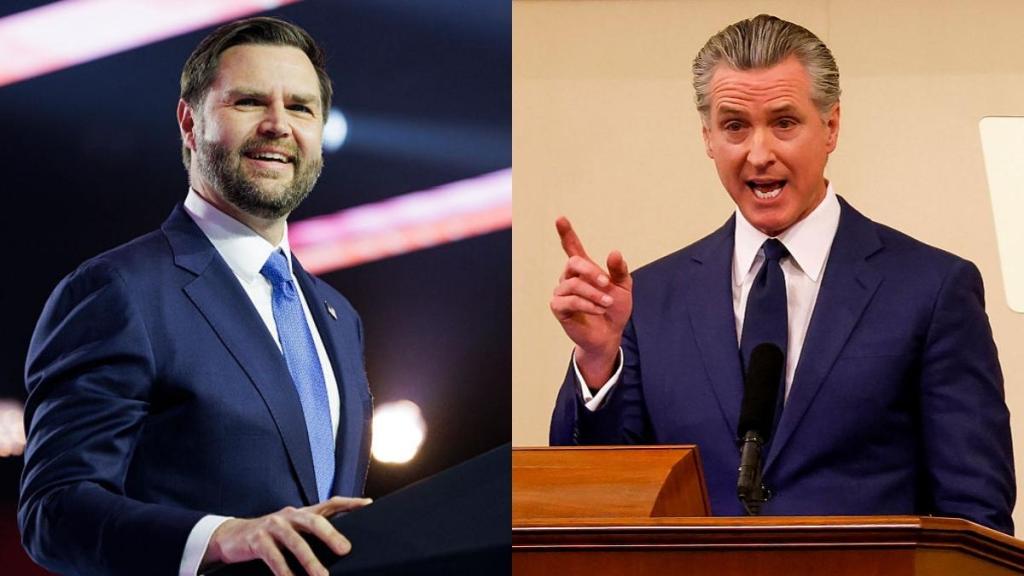 J.D. Vance Faces Backlash For Trolling How Gavin Newsom Crosses His Legs