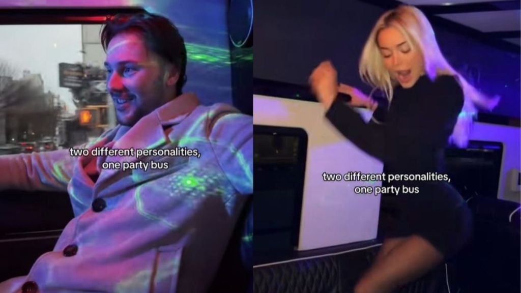 Livvy Dunne & Boyfriend Paul Skenes Bring Totally Different Party Bus Energy