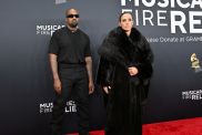 Kanye West’s Wife Stuns in Sheer Top Paired With Tights