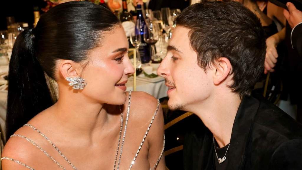 How Kylie Jenner Reacted to Timothee Chalamet’s Golden Globes Win