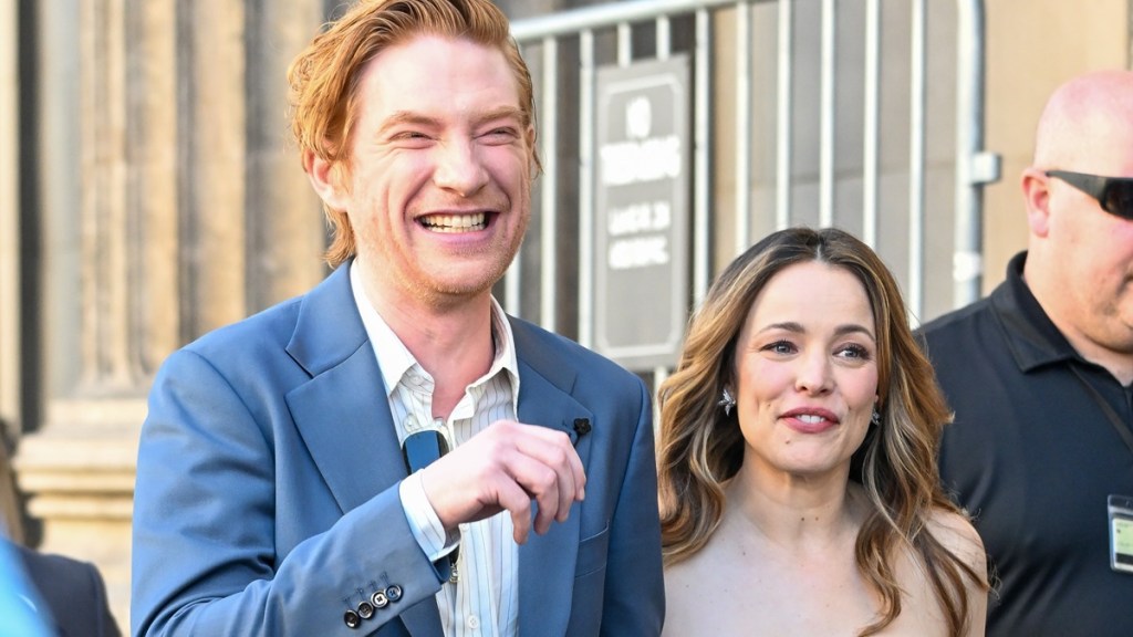 Domhnall Gleeson Hilariously Celebrates Rachel McAdams’ Walk of Fame Star