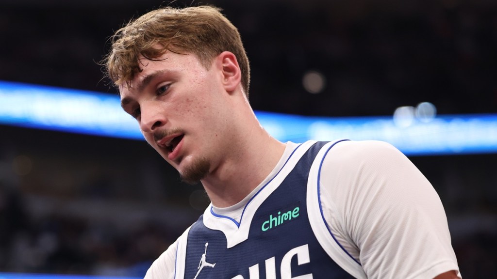 Cooper Flagg Ankle Sprain Injury Update Mavericks Coach