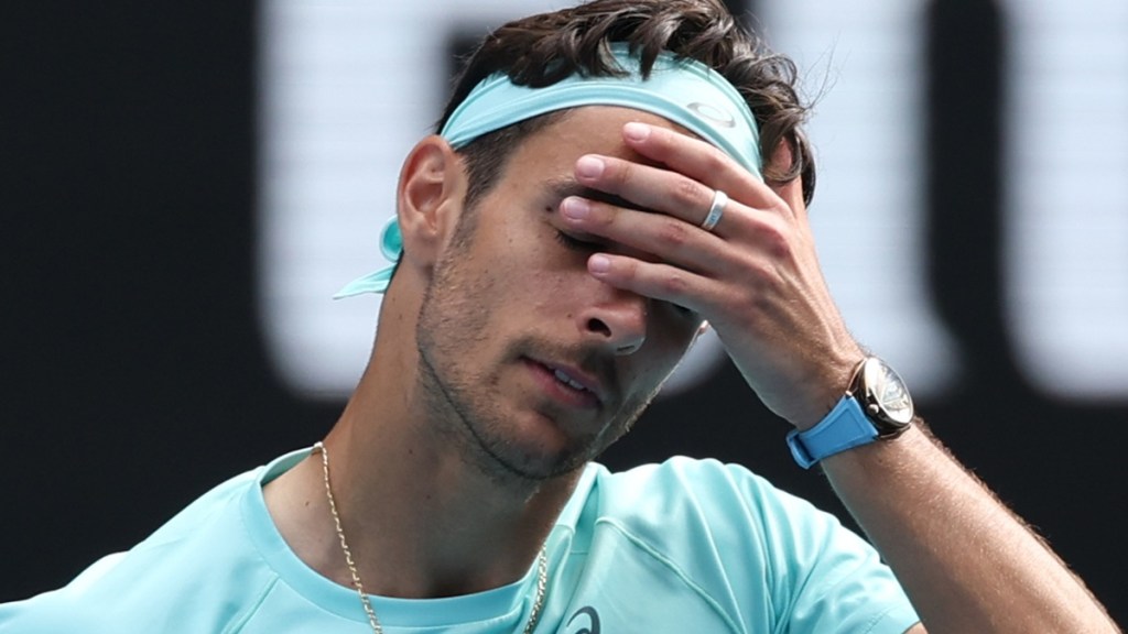 Lorenzo Musetti Injury Update Leg Australian Open