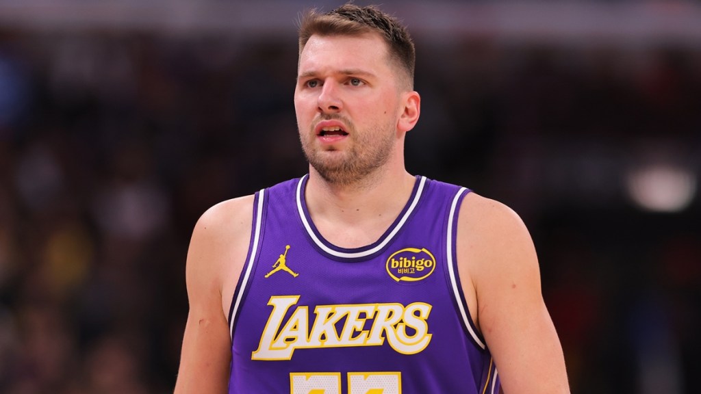 Luka Doncic Injury Update Leg Ankle Elevated Court