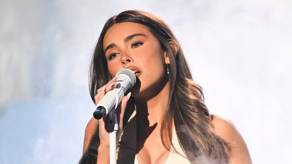 Madison Beer's Thigh Slit Dress Look Is Hotter Than Advertised