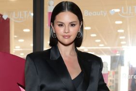 Selena Gomez Opts For All-Black Look For Brooks Naders' Birthday