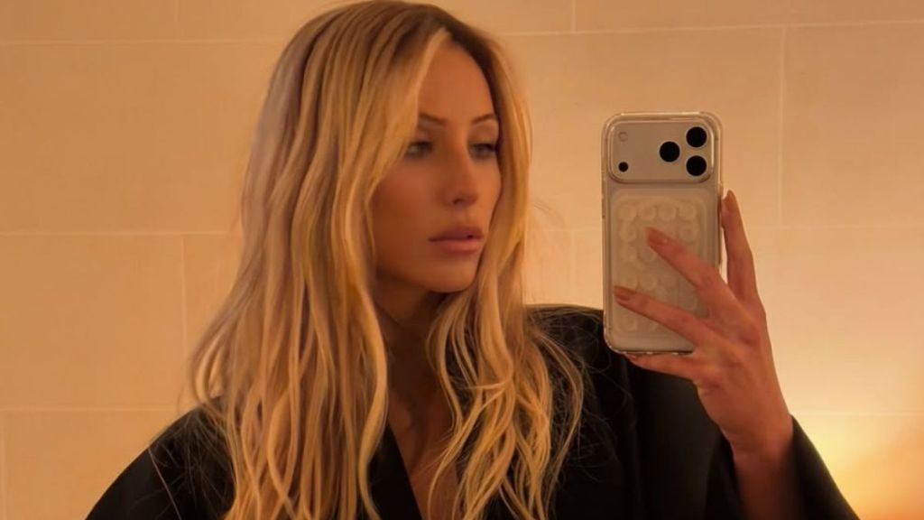 Alix Earle Poses in Sheer Crop Top During Paris Outing