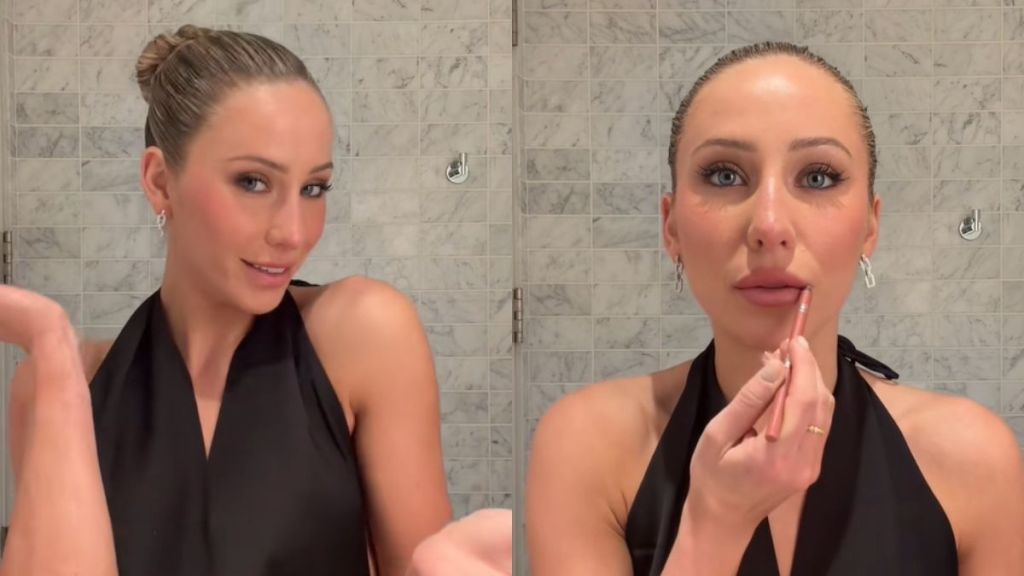 Alix Earle’s Totally Backless Dress Clings Only to Her Neck for YSL