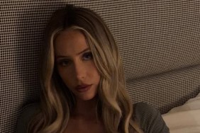 Alix Earle Models a Short Bold Dress for New Collaboration