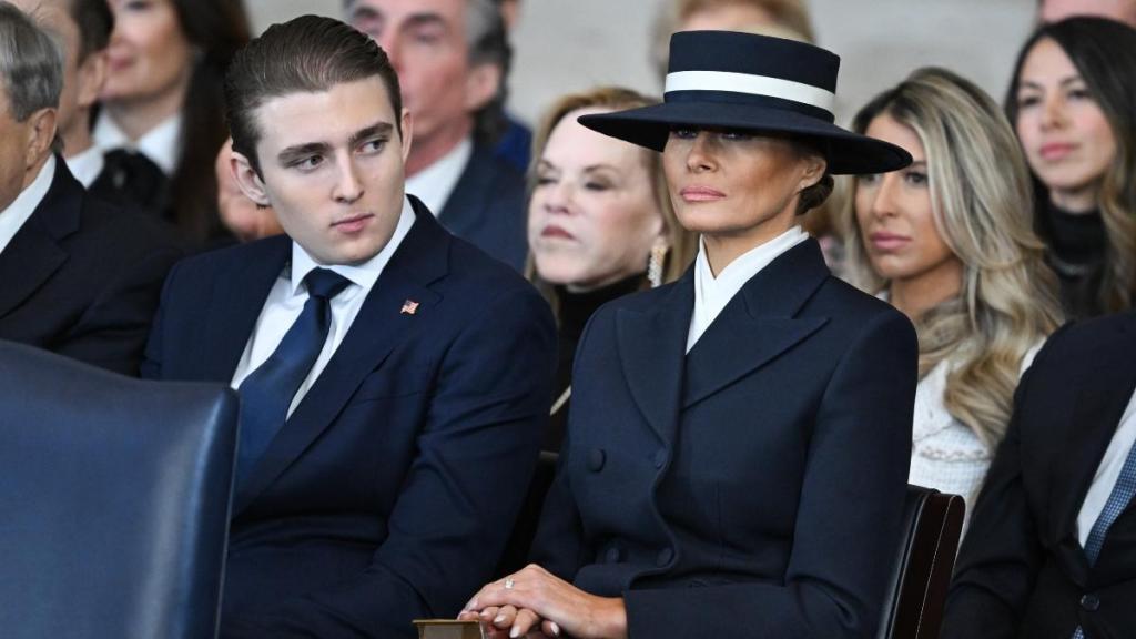 Donald Trump’s Son Barron’s Online Life Had Melania Step In — Source