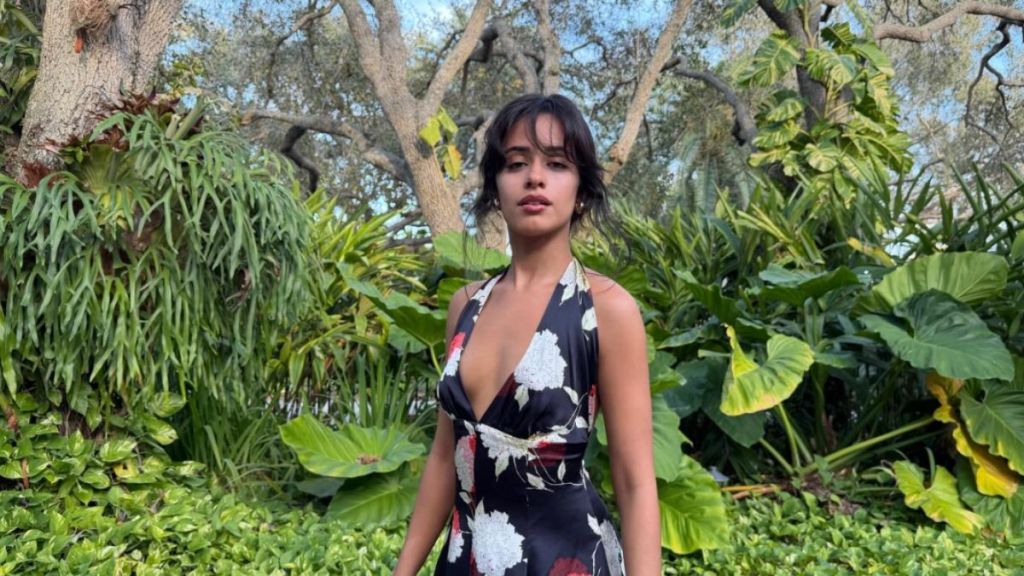 Camila Cabello Sizzles in Backless Dress in New Vacation Pictures