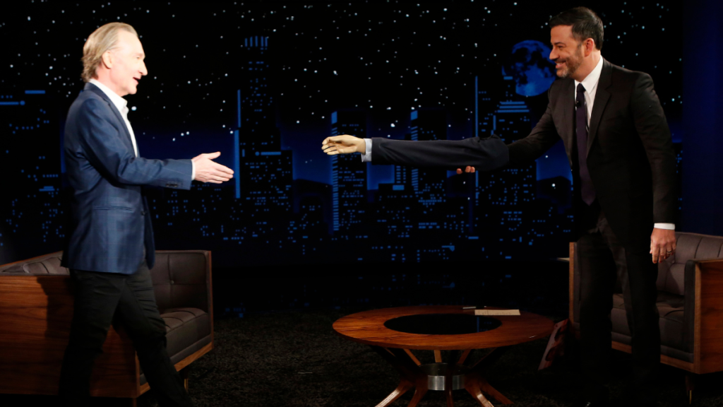 Bill Maher Says 'Sorry' to Jimmy Kimmel Amid Feud