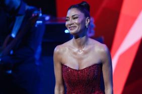 Nicole Scherzinger Swaps Bikini Looks for Glamorous Strapless Gown