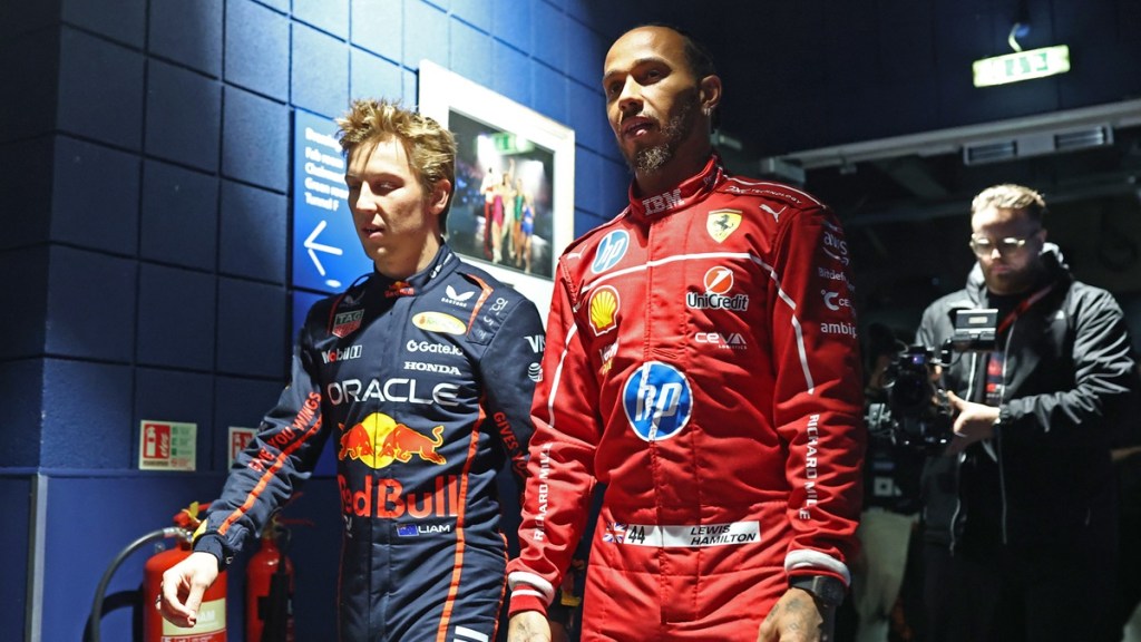 liam lawson lewis hamilton