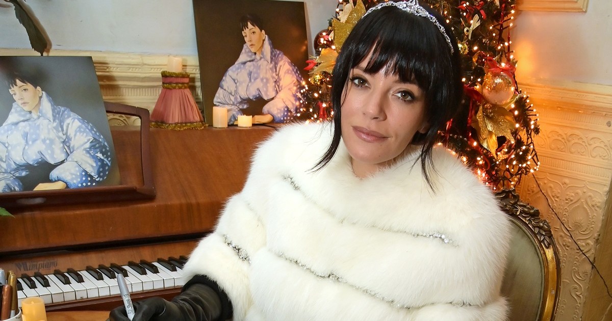 Lily Allen’s Sheer Bodysuit Is Valentine’s Ready in Elle UK Photo