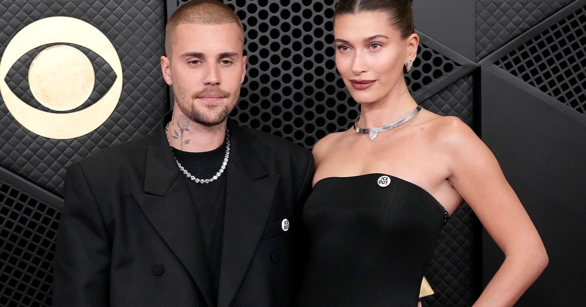 Hailey Bieber Sports Pants-Free Look While Modeling Husband Justin's Latest Skylrk Line