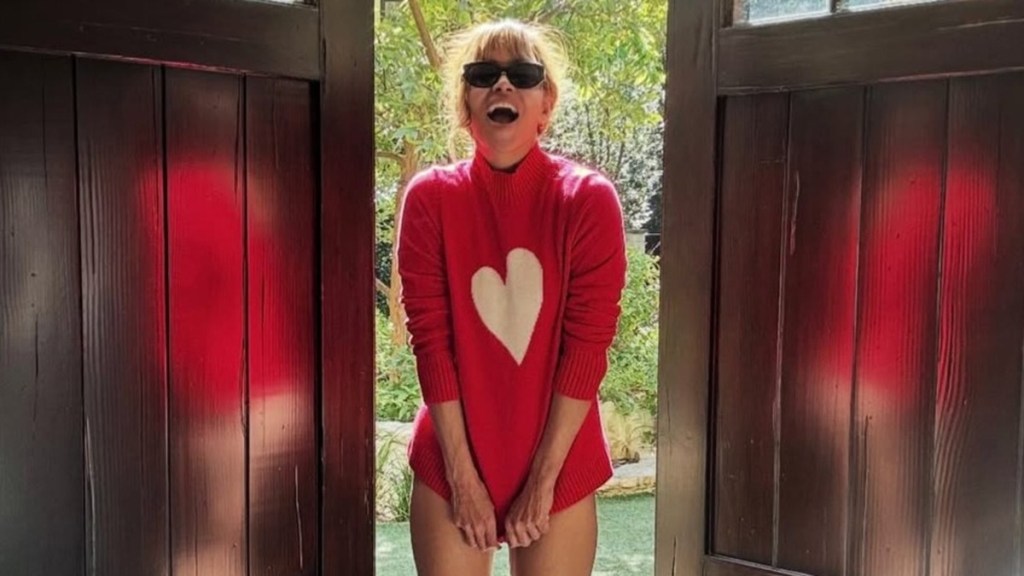 Halle Berry Wows in Red Mini-Dress While Promoting Crime 101