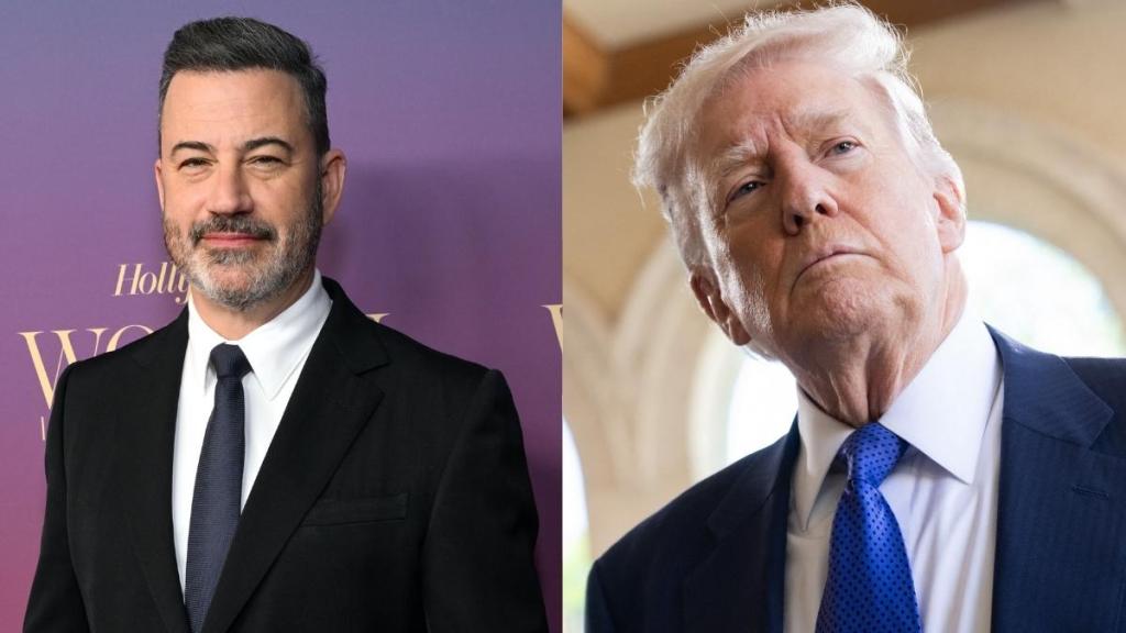 Jimmy Kimmel, Donald Trump