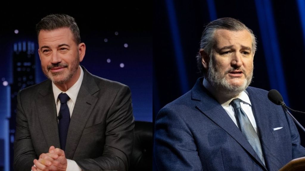Jimmy Kimmel Calls Out Ted Cruz Over Donald Trump Praise