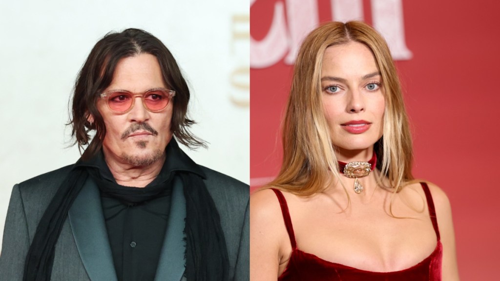 Johnny Depp Margot Robbie Pirates of the Caribbean 6