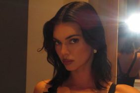 Kendall Jenner Pairs Teeny Adidas Shorts With Cropped Jacket