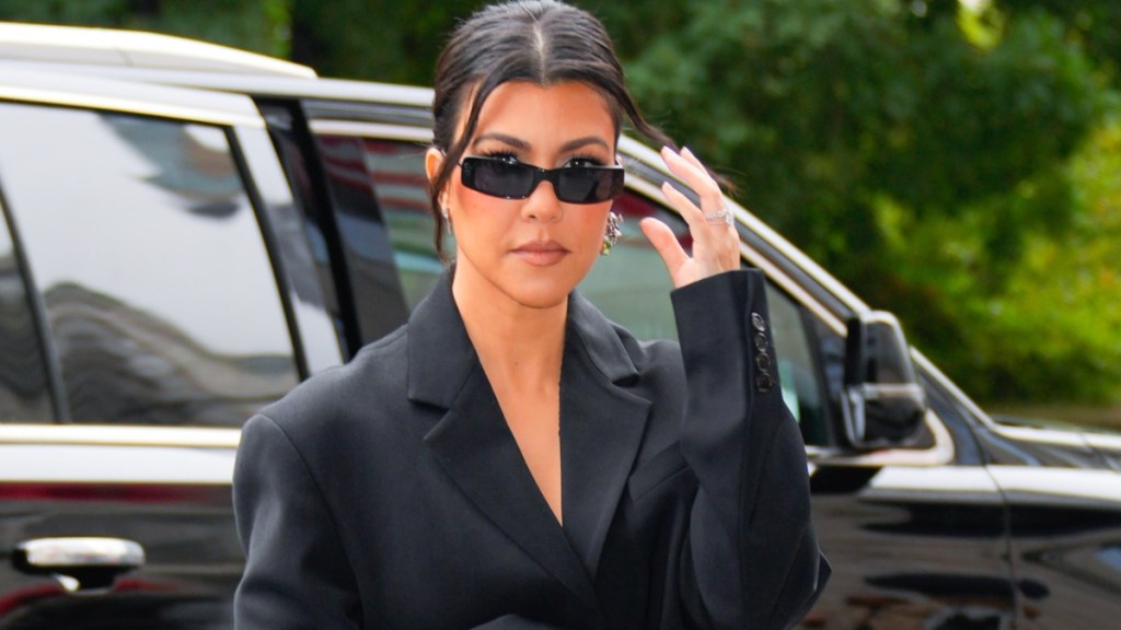 Kourtney Kardashian fur coat instagram