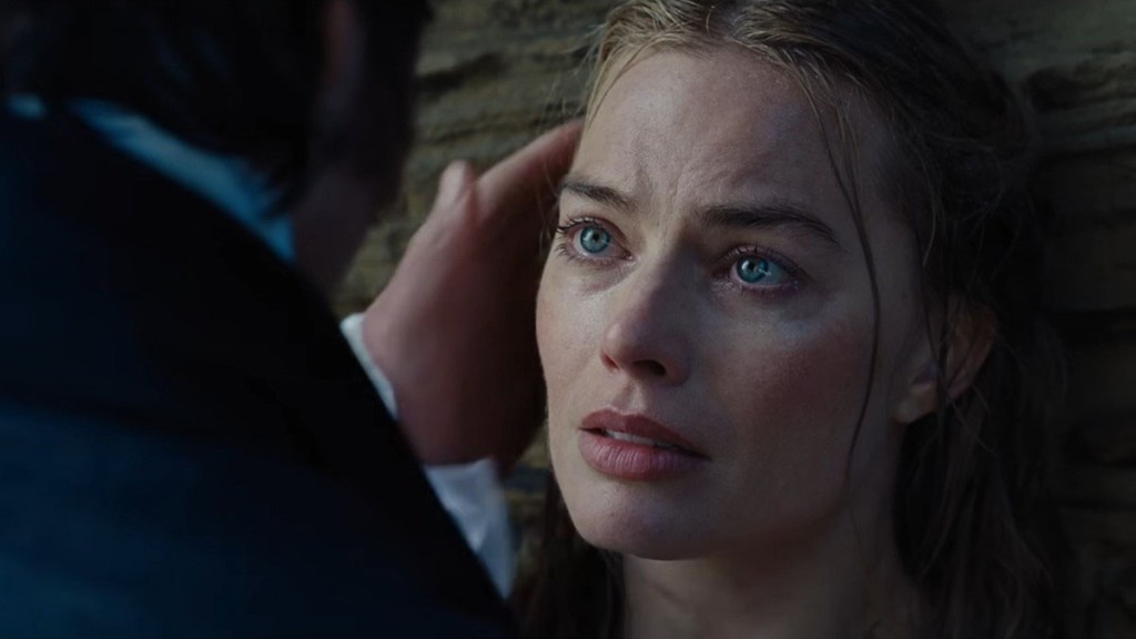 Margot Robbie Wuthering Heights Premiere Dress