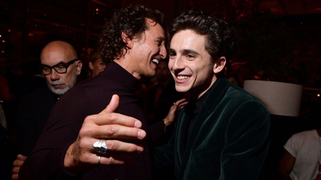 Matthew McConaughey's Prank for Timothee Chalamet Included 'Huge Turd'