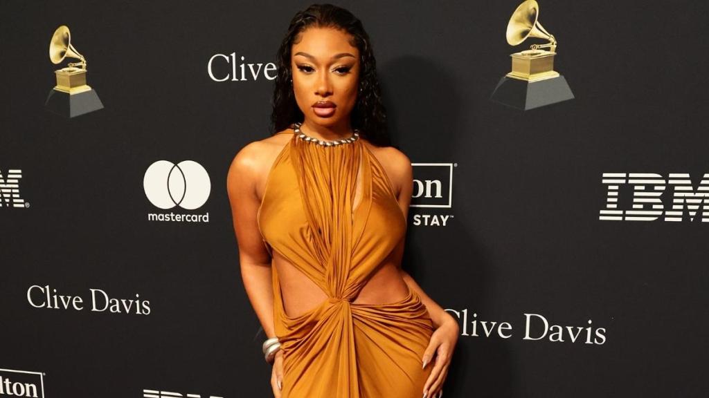 Megan Thee Stallion Makes Bold Statement in All-Sheer Look for AMIRI