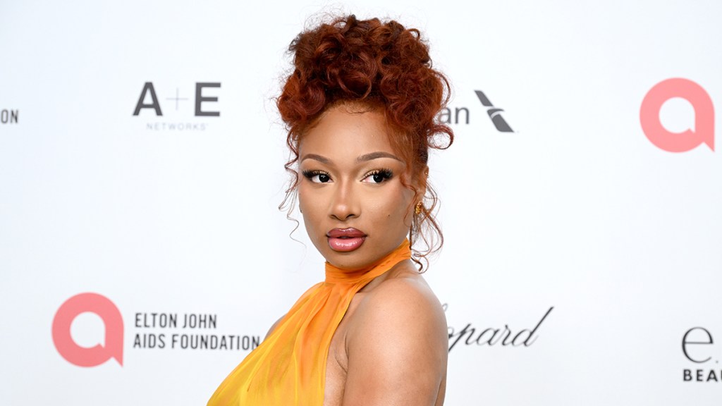 Megan Thee Stallion Goes Bold in Backless Dress for Boyfriend's Birthday