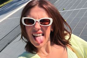 Millie Bobby Brown Mini Shorts instagram